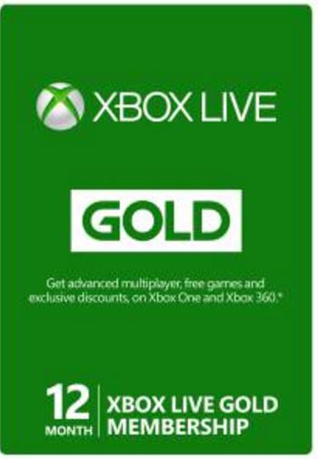 xbox live gold subscription